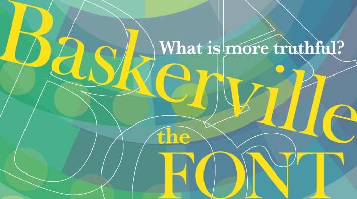 Baskerville font was found to be most credible in text